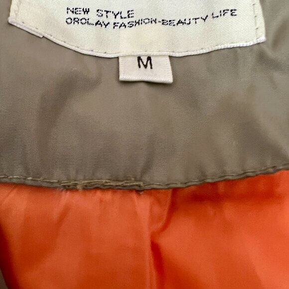 Orolay green down jacket (size M) - Picture 3 of 3